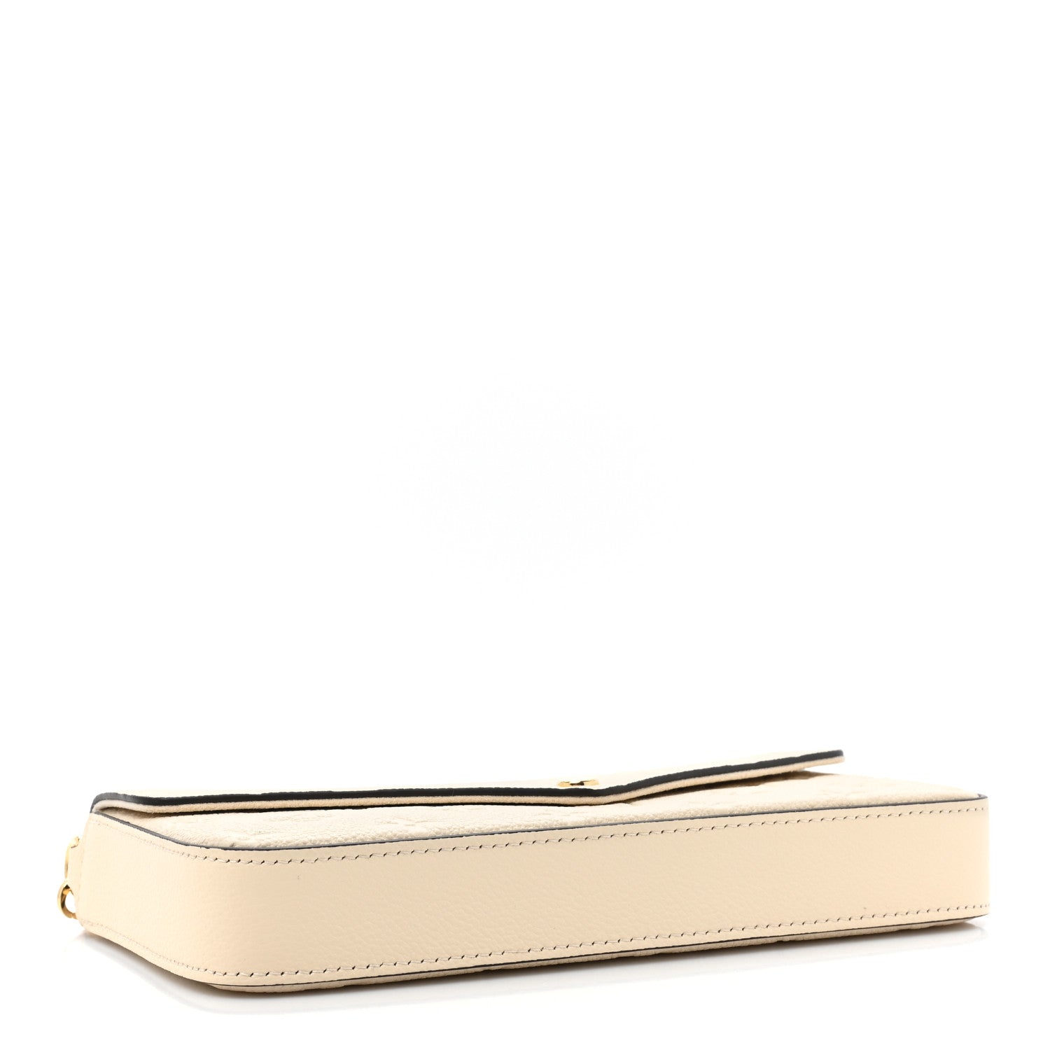 Louis Vuitton Empreinte Pochette Felicie Chain Wallet Cream 5 of 10