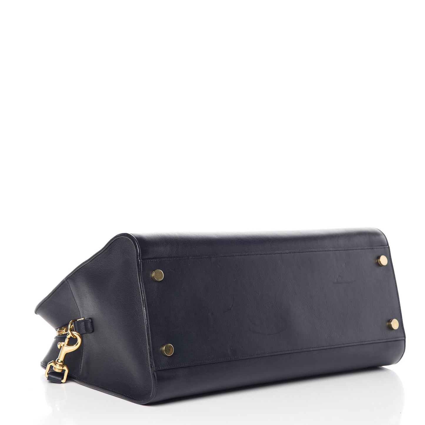 Calfskin Medium Monogram Cabas Navy