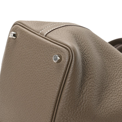 Hermes Taurillon Clemence Picotin Lock 18 PM Etoupe 10 of 13