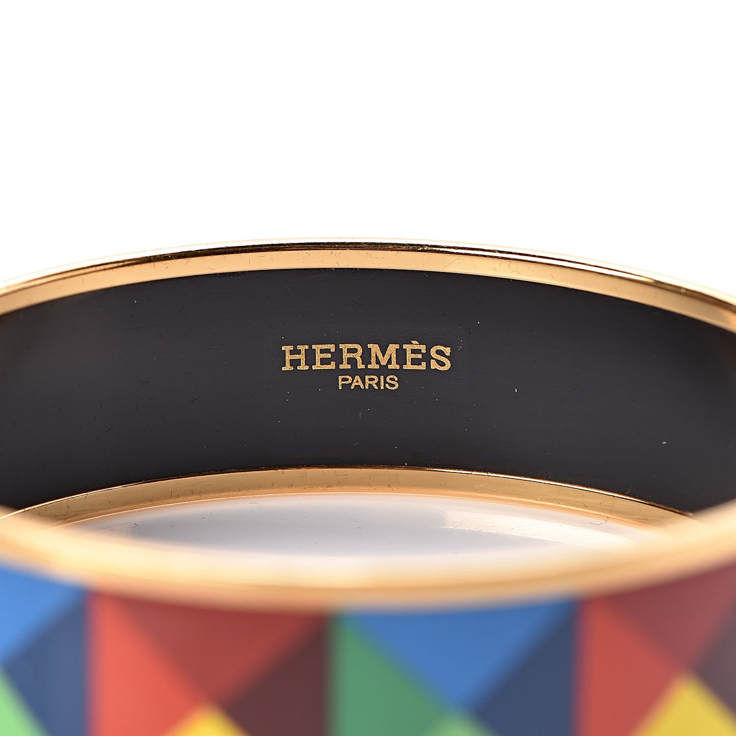Enamel Printed Wide Bracelet 62