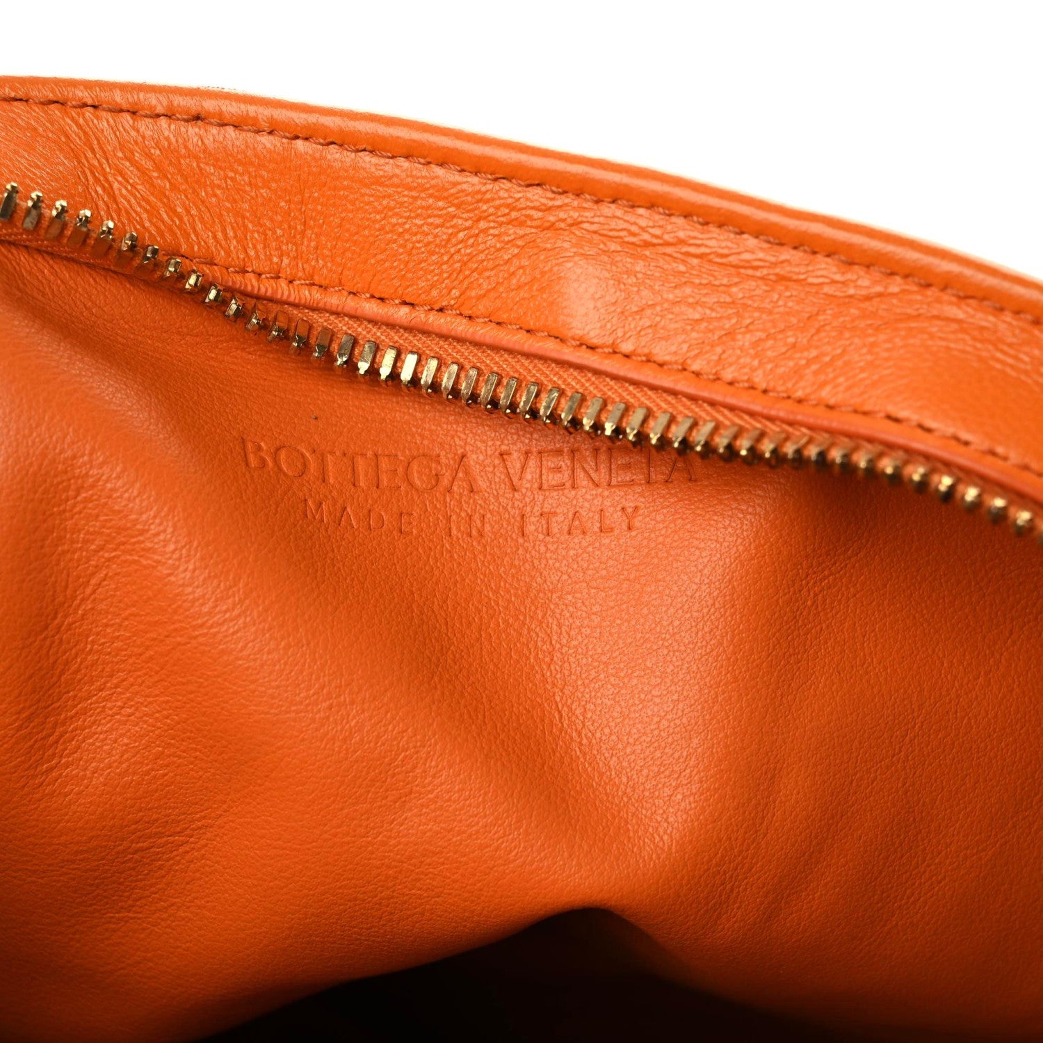 Bottega Veneta Nappa Intrecciato BV Twist Orange 7 of 10