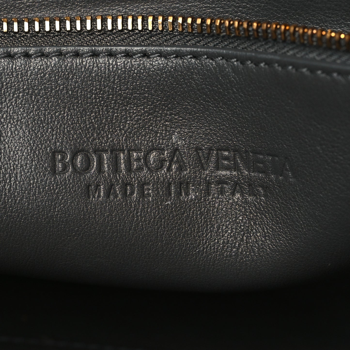 Nappa Intrecciato Crossbody Light Graphite