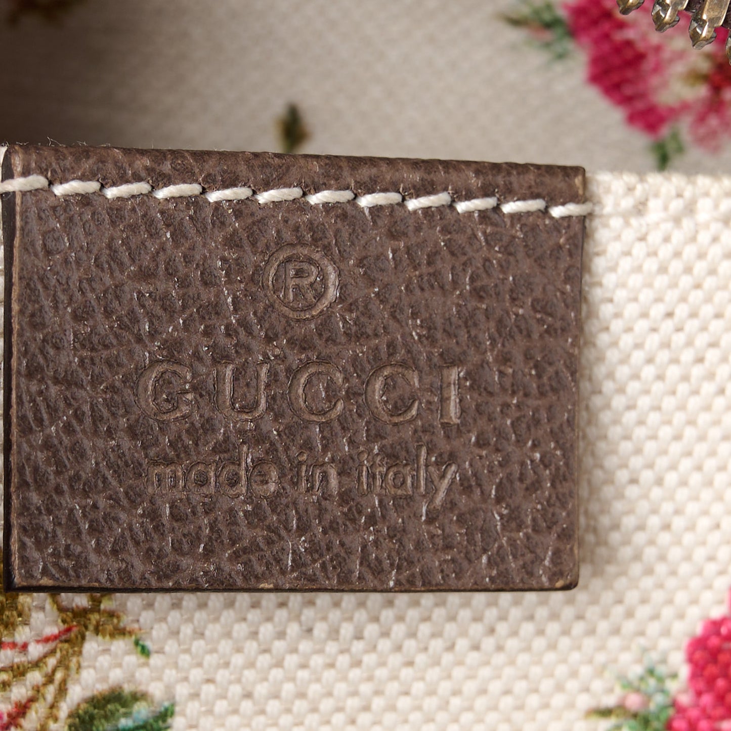 GG Supreme Monogram Web Neo Vintage Shoulder Bag Beige New Acero Crop