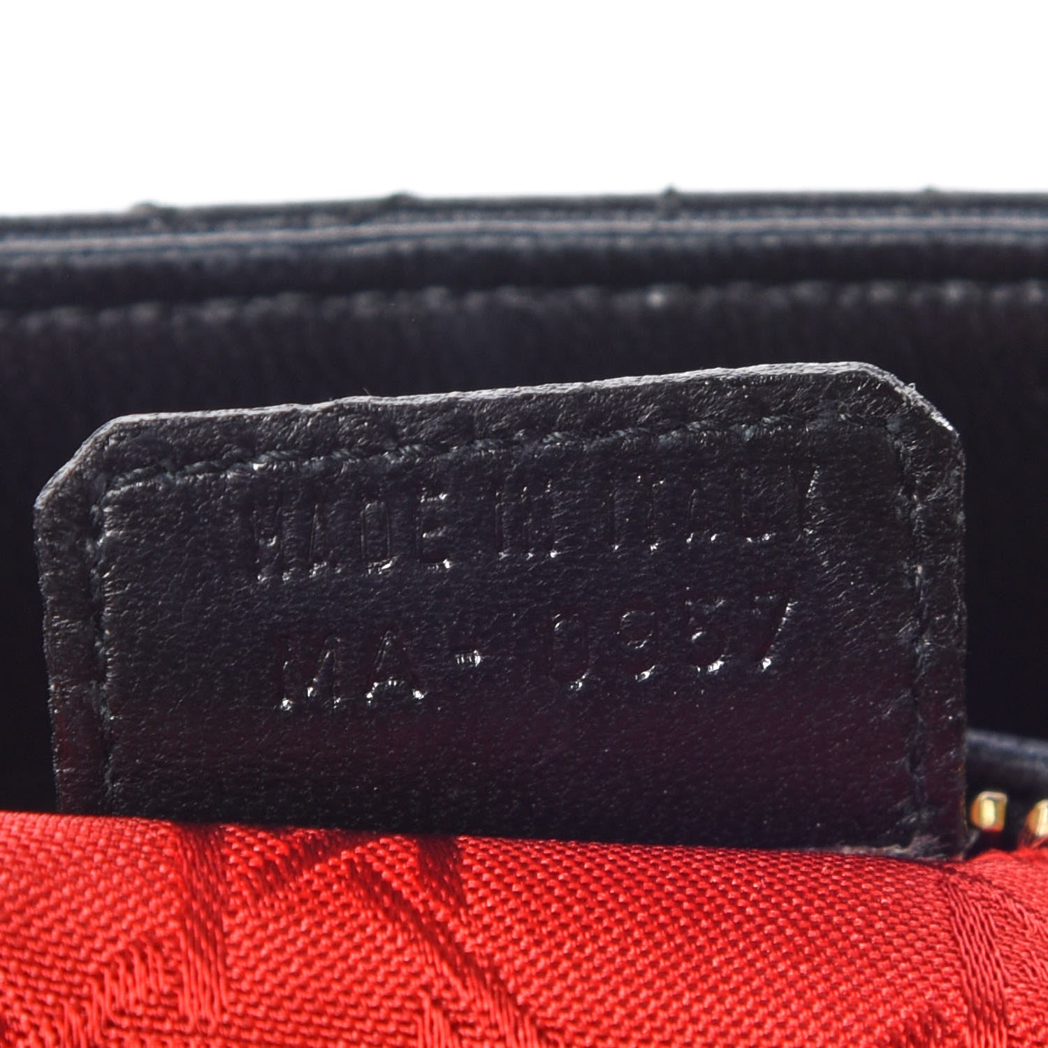 Christian Dior Lambskin Cannage Medium Lady Dior Black 13 of 17