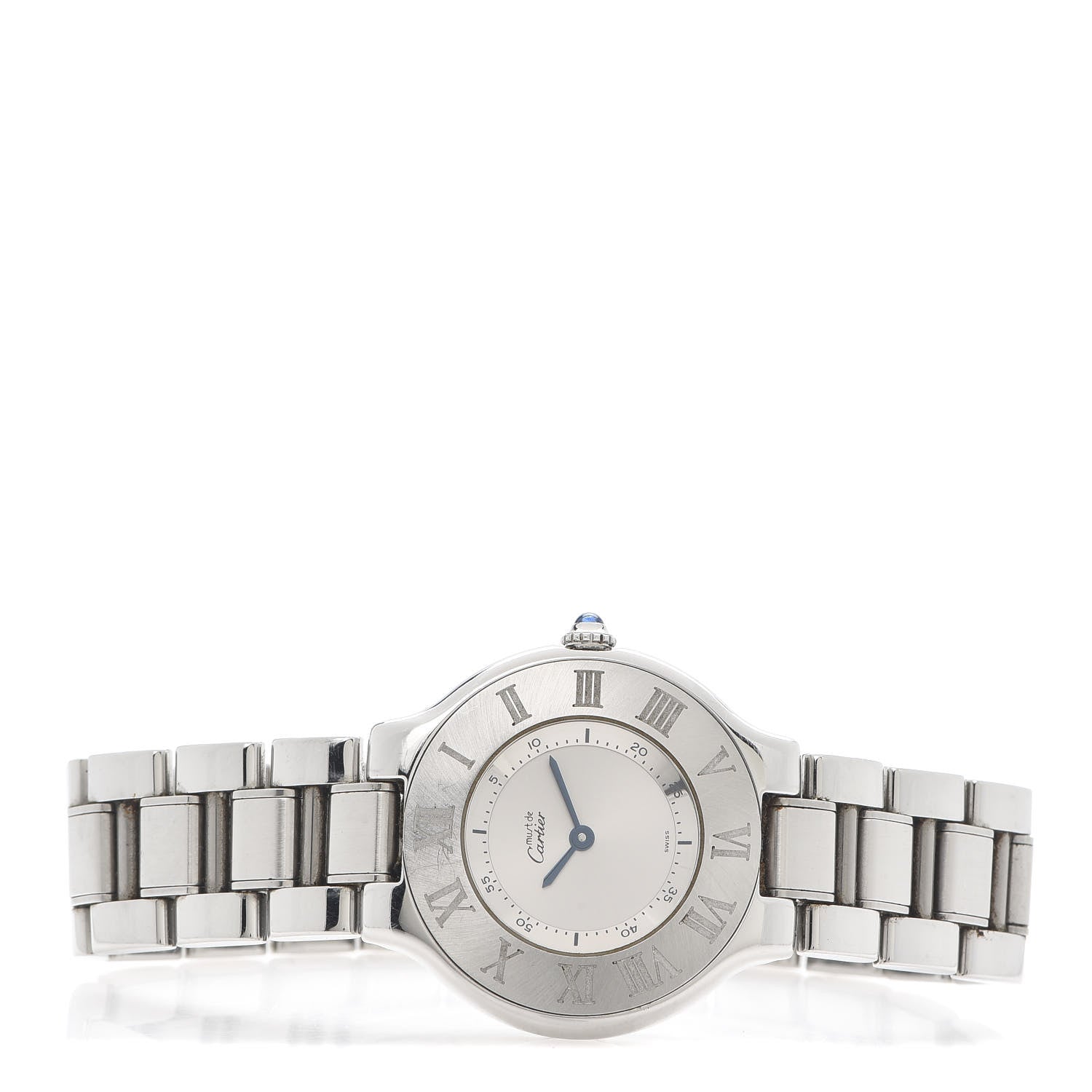 Cartier Stainless Steel 31mm Must De 21 Quartz Watch 3 of 5