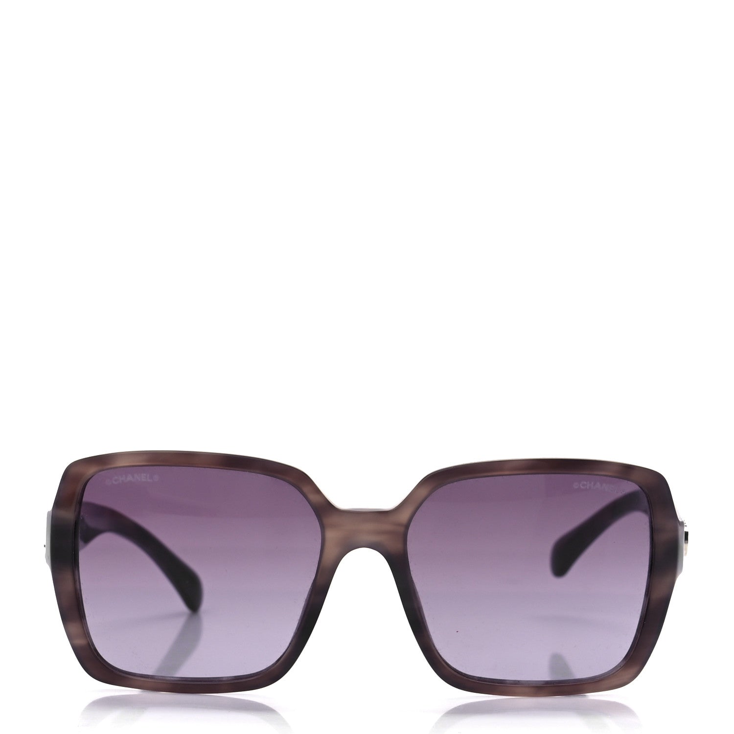 Chanel Acetate Square Sunglasses 5408 Brown 2 of 8