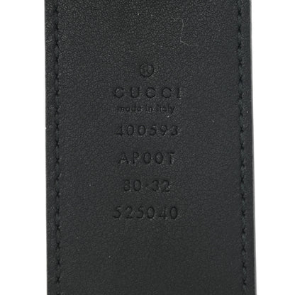 Gucci Calfskin Double G 40mm Belt 80 32 Black 3 of 5