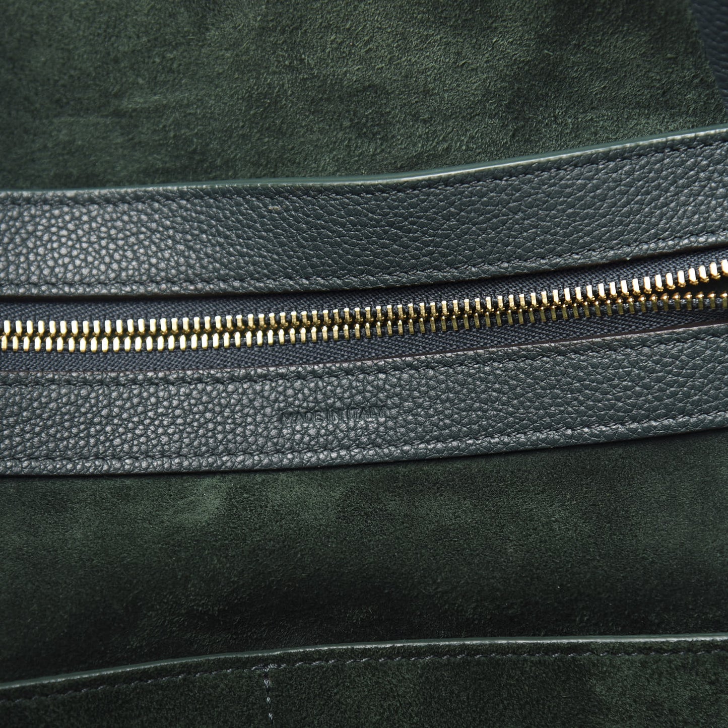 Soft Grained Calfskin Medium Belt Cabas Phantom Amazone
