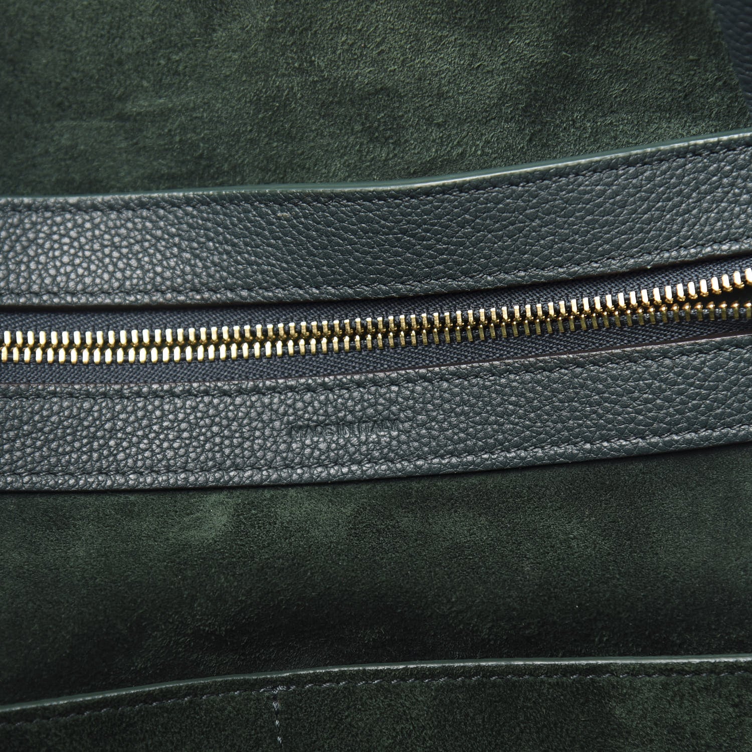 Celine Soft Grained Calfskin Medium Belt Cabas Phantom Amazone 6 of 11