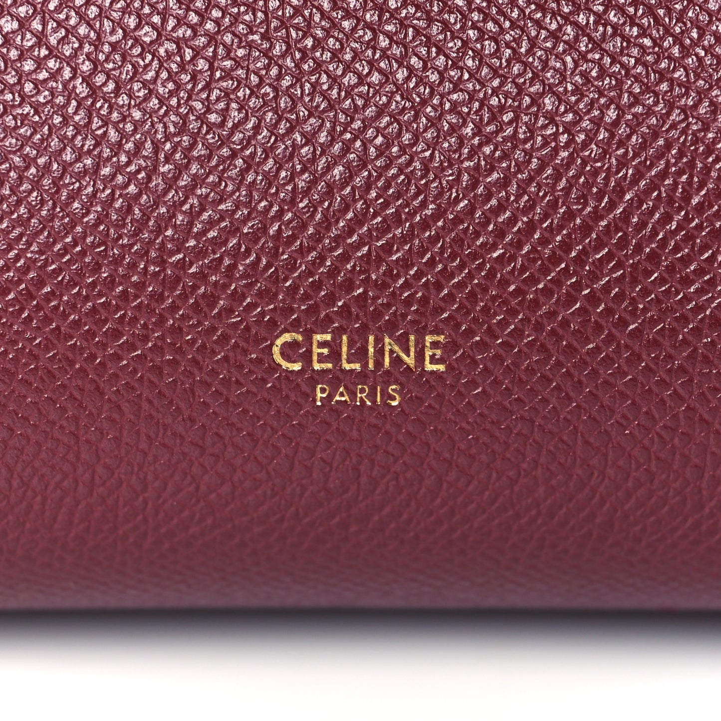 Grained Calfskin Mini Belt Bag Plum