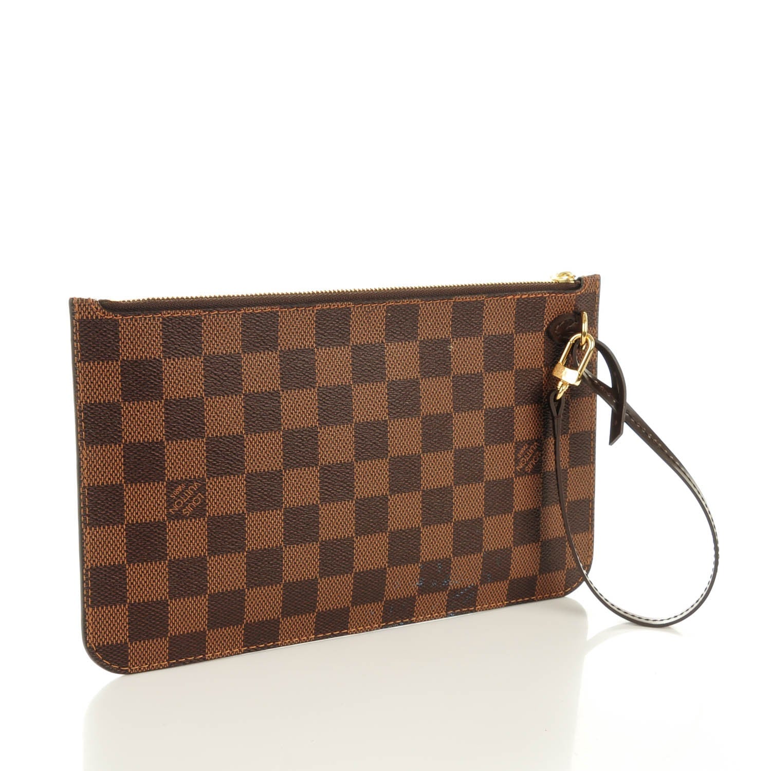 Louis Vuitton Damier Ebene Neverfull MM GM Pochette 3 of 7