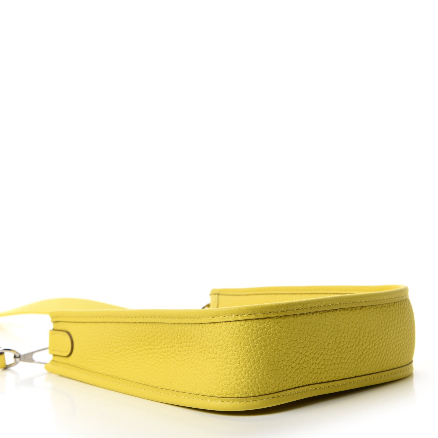 Hermes Taurillon Clemence Evelyne TPM Lime 4 of 11