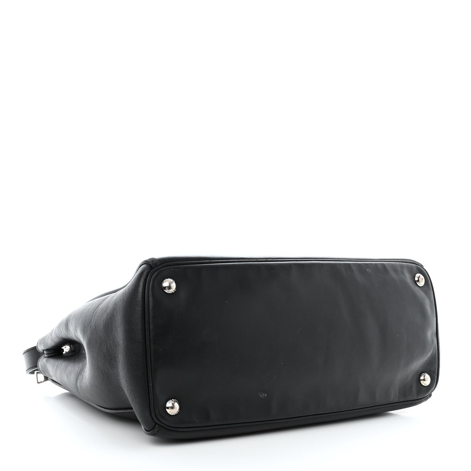 Prada Soft Calfskin Galleria Double Zip Tote Black 5 of 25