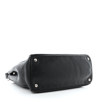 Prada Soft Calfskin Galleria Double Zip Tote Black 5 of 25