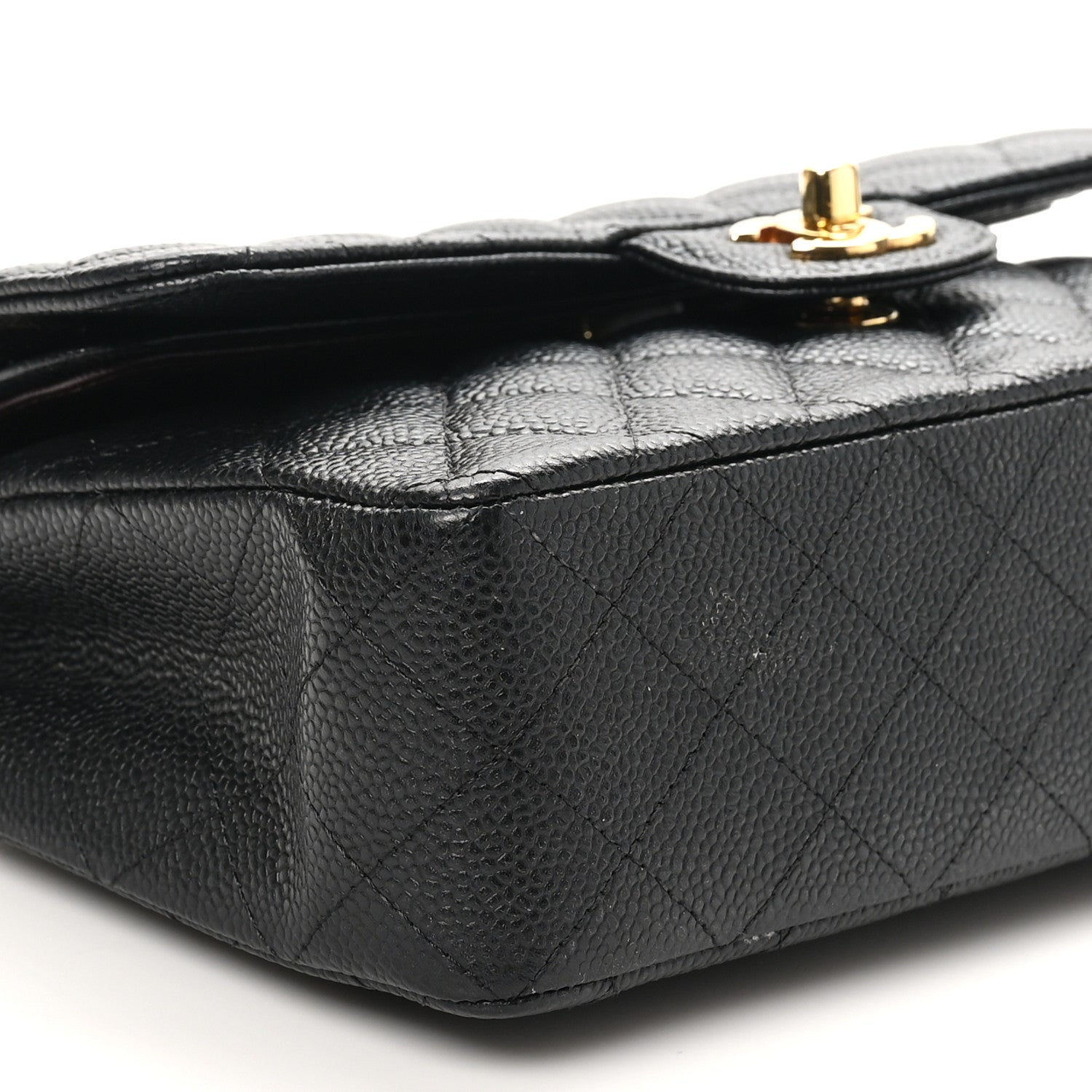 Chanel Caviar Quilted Small Double Flap Black 9 of 11