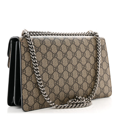Gucci GG Supreme Monogram Small Dionysus Shoulder Bag Black 3 of 13