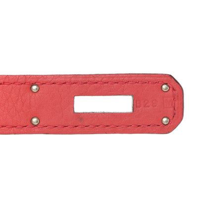Hermes Taurillon Clemence Birkin 35 Bougainvillea 27 of 33