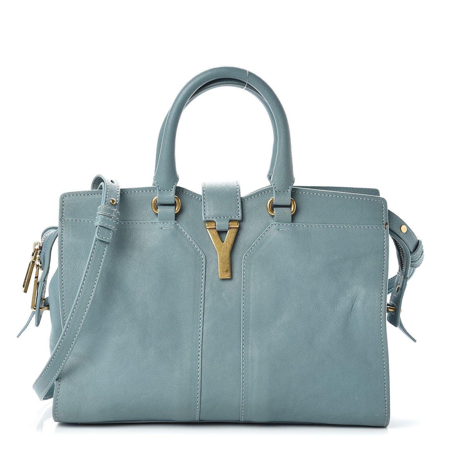 Sheepskin Small Cabas ChYc Blue Glacier