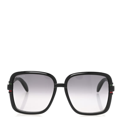 Gucci Acetate Interlocking G Square Sunglasses GG1066S Black 2 of 7