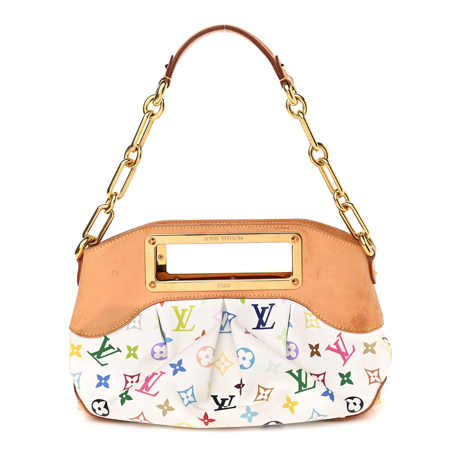 Monogram Multicolor Judy PM White