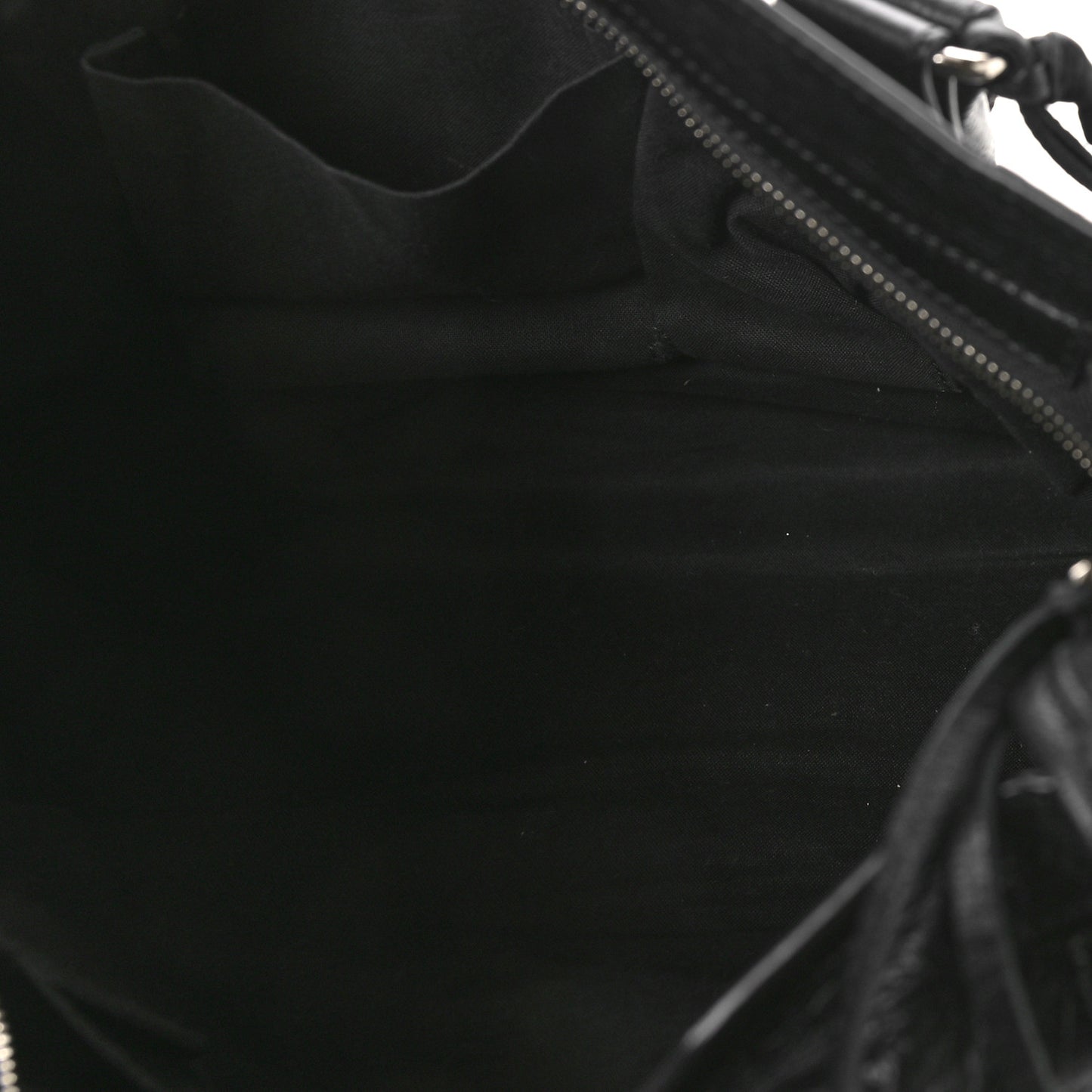 Agneau Classic Silver Hardware City Black