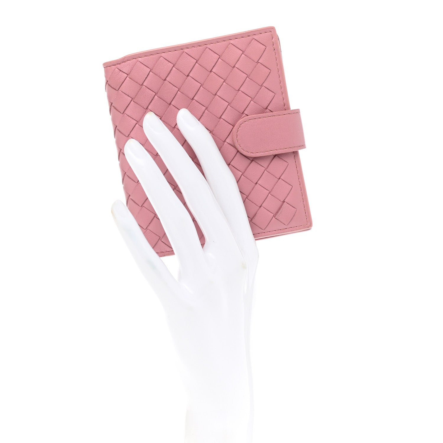 Bottega Veneta Nappa Intrecciato Mini Wallet Watteau 2 of 8