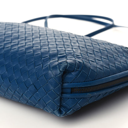 Bottega Veneta Nappa Intrecciato Pillow Crossbody Messenger Blue 9 of 15