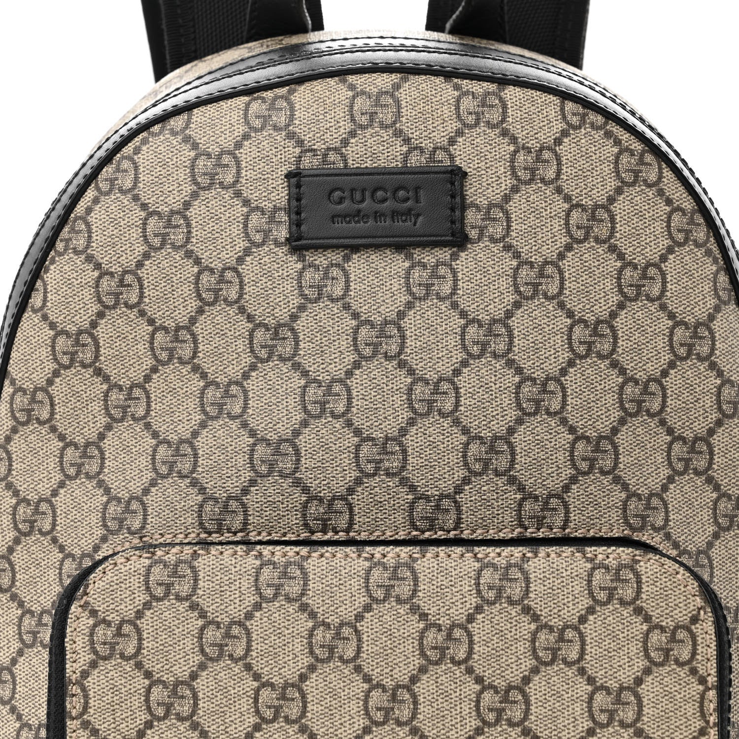 Gucci GG Supreme Monogram Small Eden Day Backpack Black 8 of 11