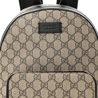 Gucci GG Supreme Monogram Small Eden Day Backpack Black 8 of 11