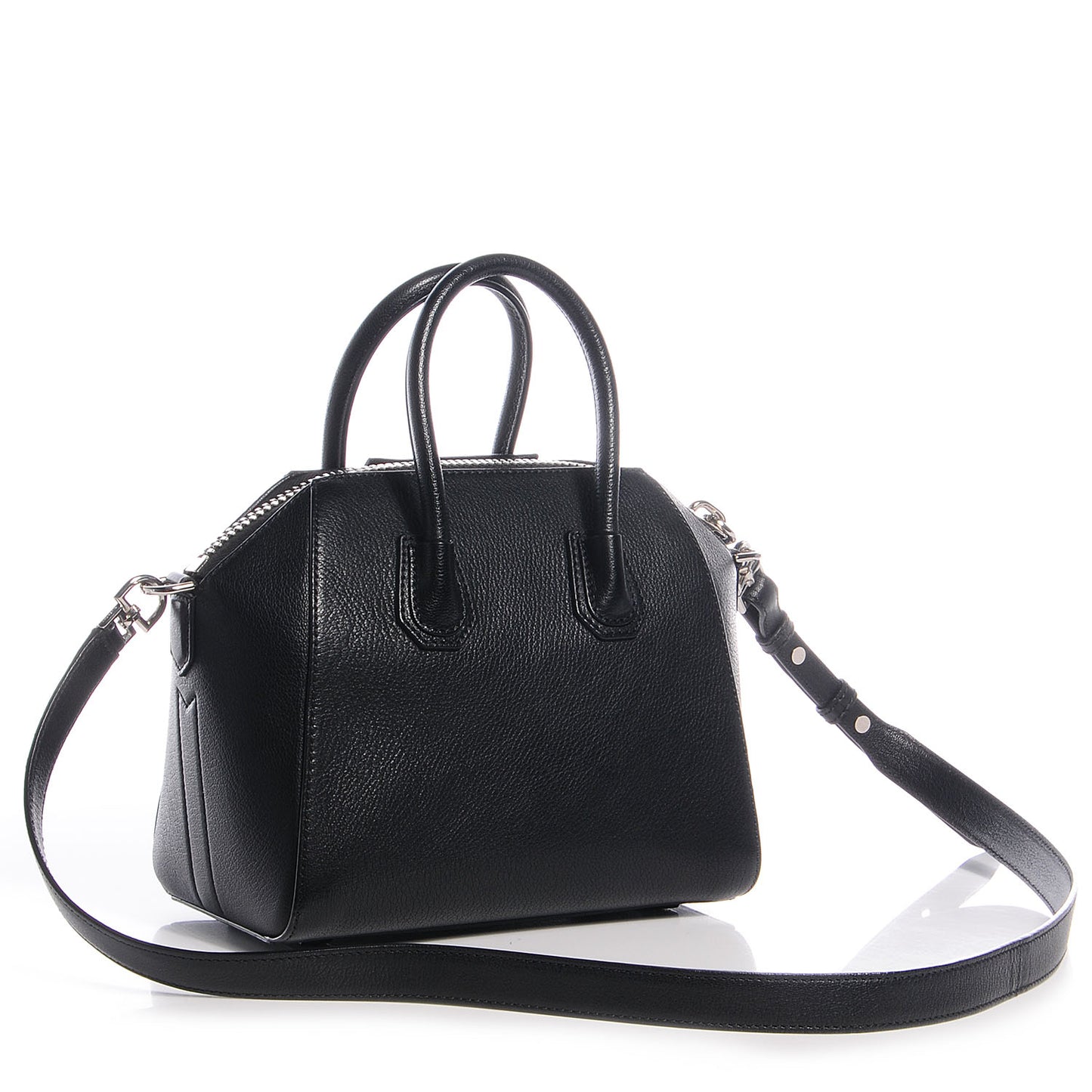 Sugar Goatskin Mini Antigona Black