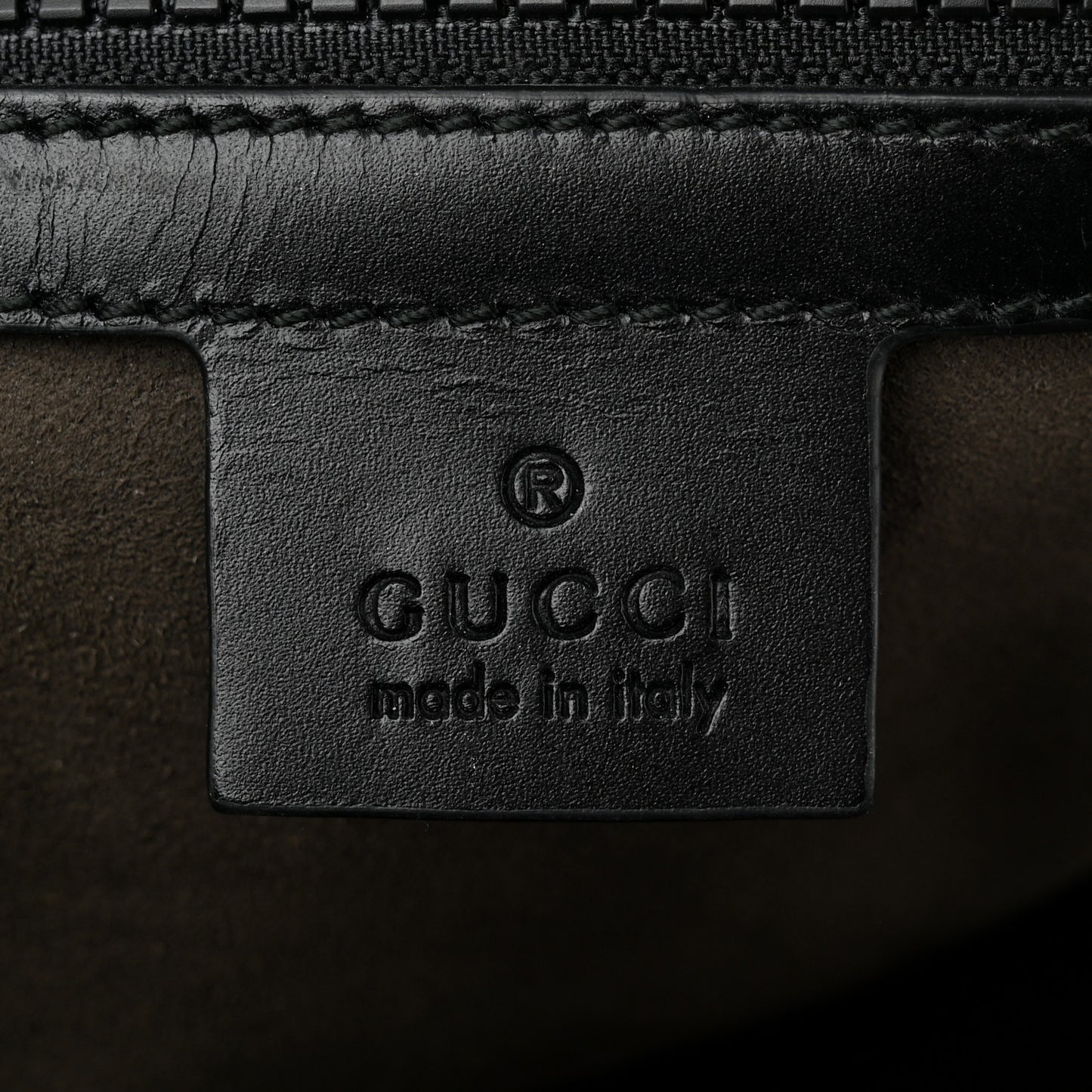 GG Supreme Monogram Small Eden Day Backpack Black