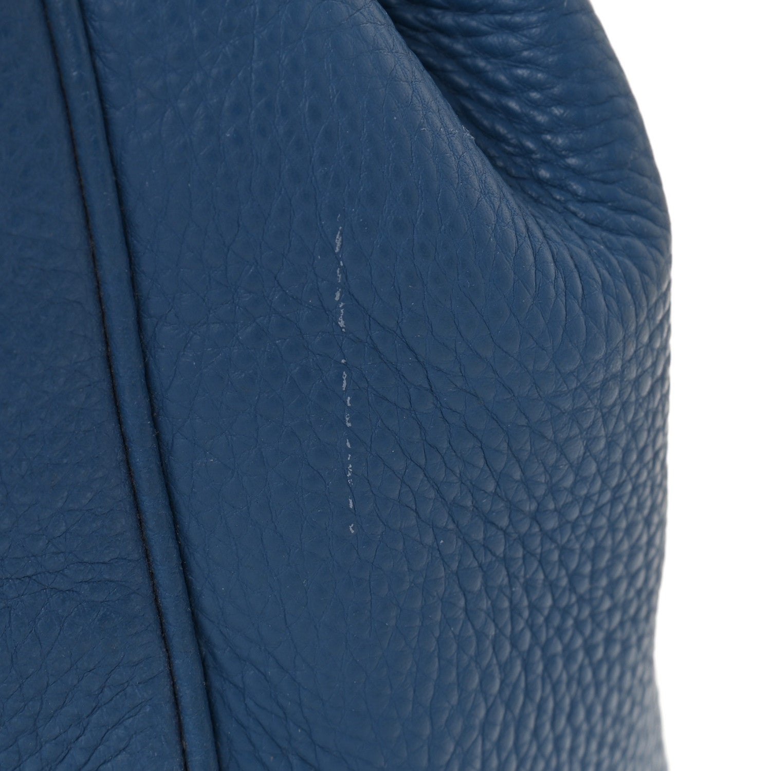Prada Vitello Daino Tote Cobalto 16 of 16