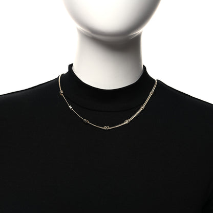 Chanel Metal CC Choker Necklace Gold 2 of 5