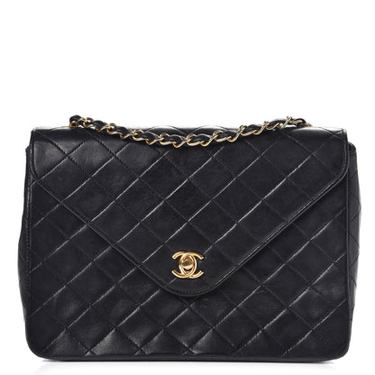 Chanel Lambskin Small Single Flap Black 1 of 7