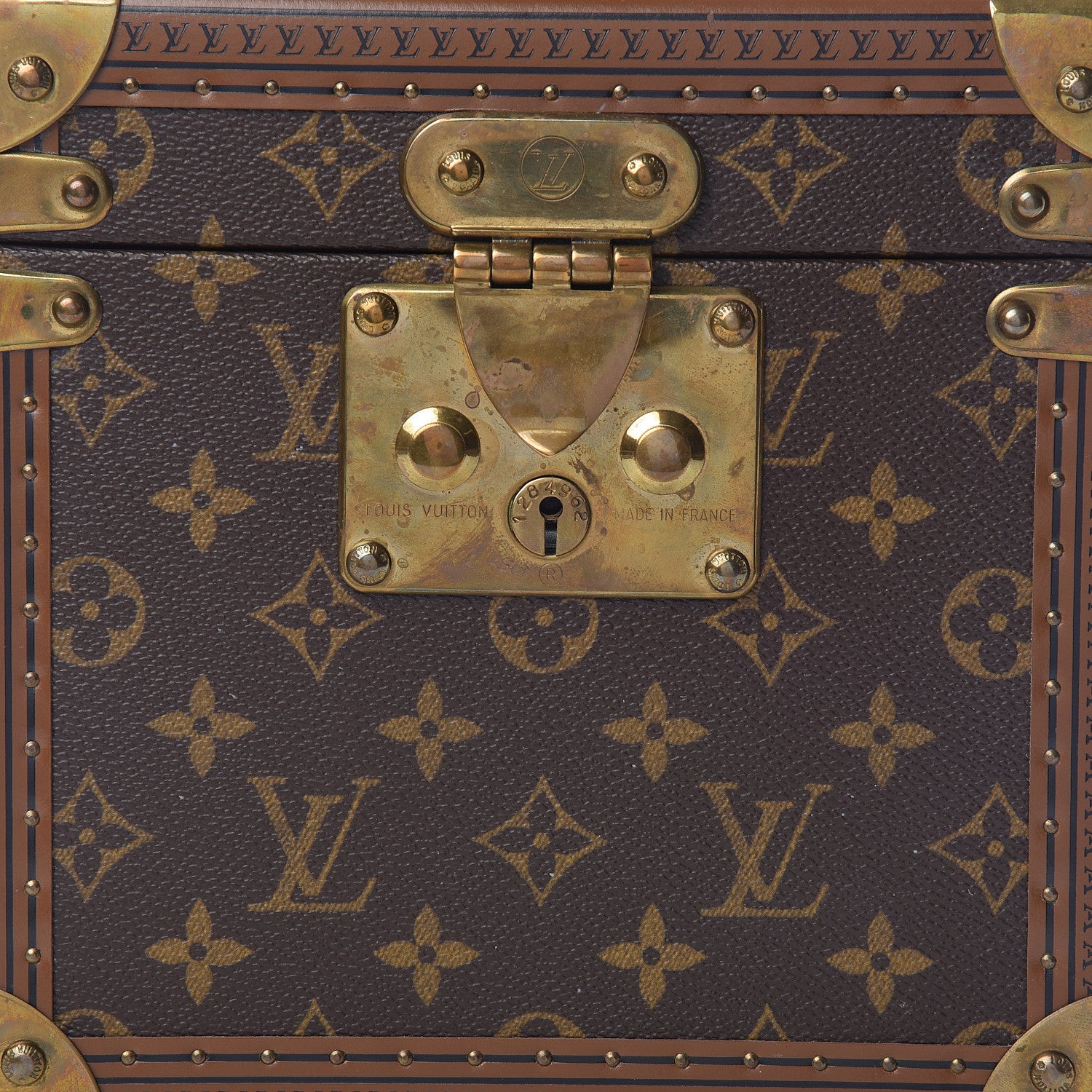 Louis Vuitton Monogram Boite Flacons Beauty Train Trunk Case 14 of 27