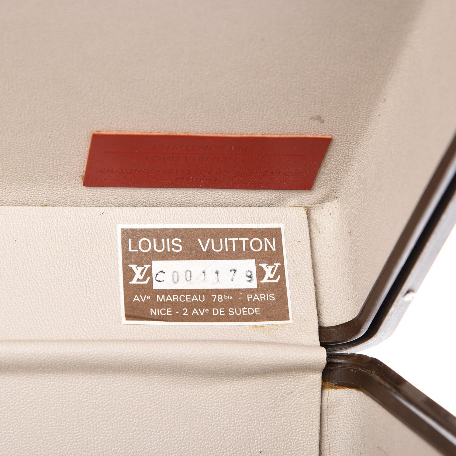 Louis Vuitton Calfskin Cup Challenge Line 2 Perth 1987 Trunk 6 of 32