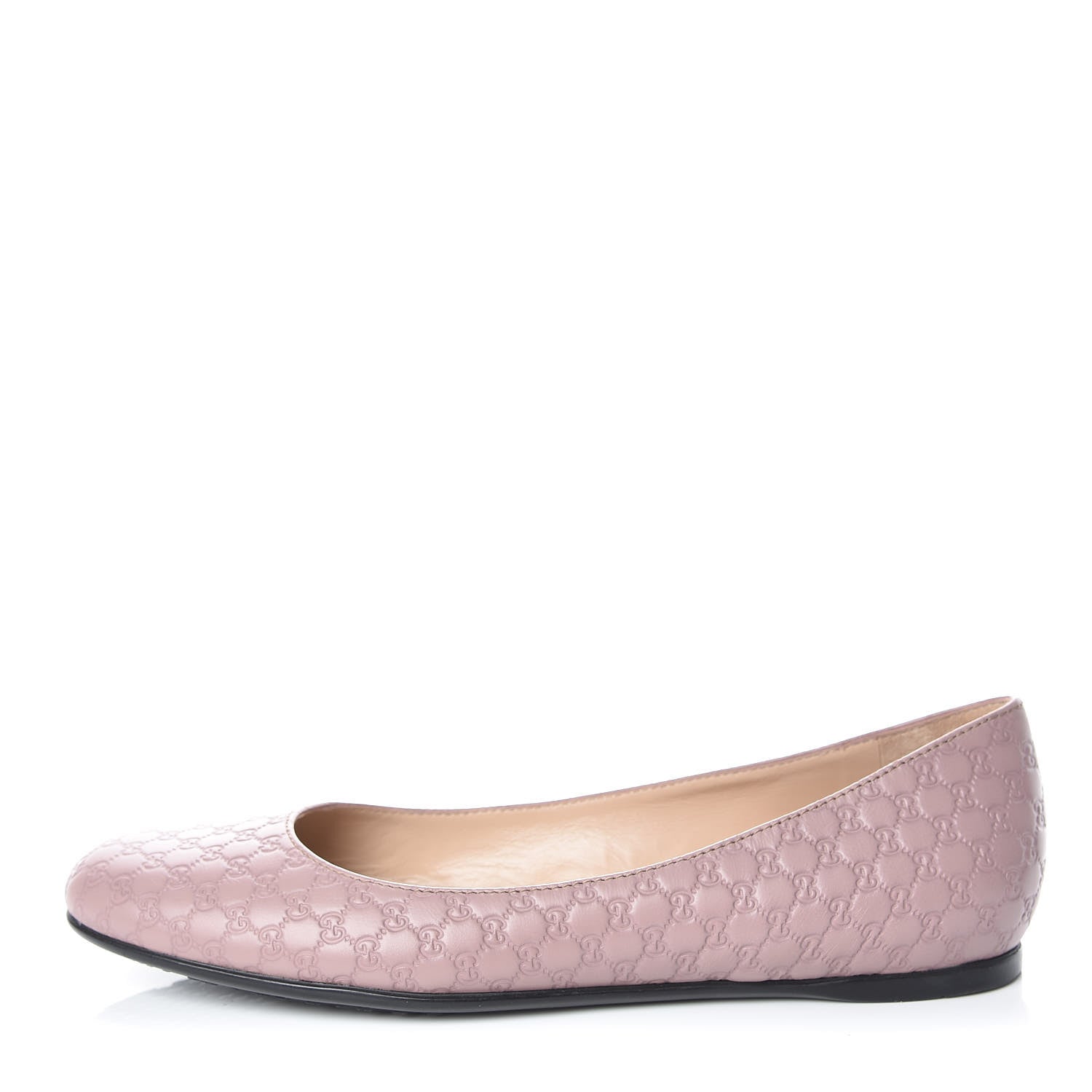 Gucci Soft Microguccissima Flats 39.5 Dark Cipria 1 of 10