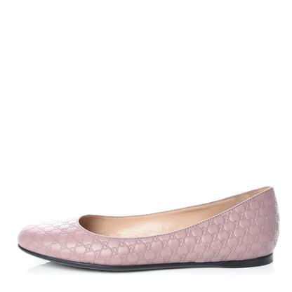 Gucci Soft Microguccissima Flats 39.5 Dark Cipria 1 of 10