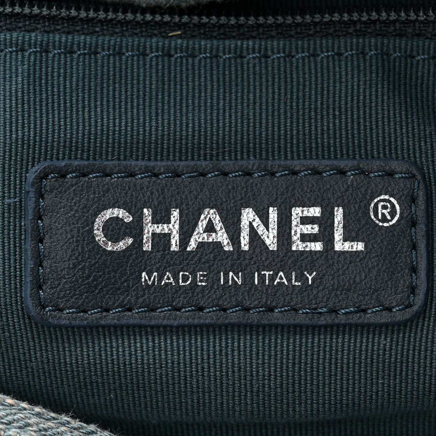 Chanel Denim Medium Deauville Tote Light Blue 6 of 11