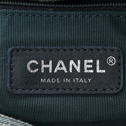 Chanel Denim Medium Deauville Tote Light Blue 6 of 11
