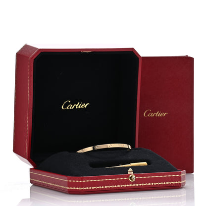 Cartier 18K Yellow Gold Small LOVE Bracelet 16 5 of 5