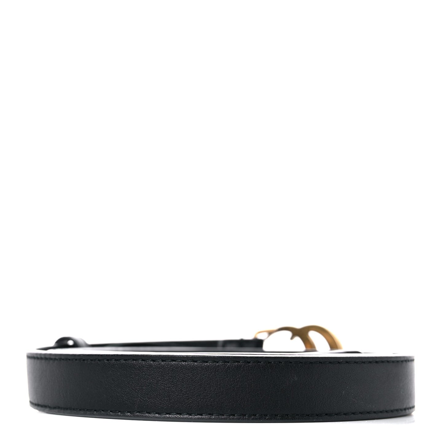 Calfskin Double G 20mm Belt 90 36 Black