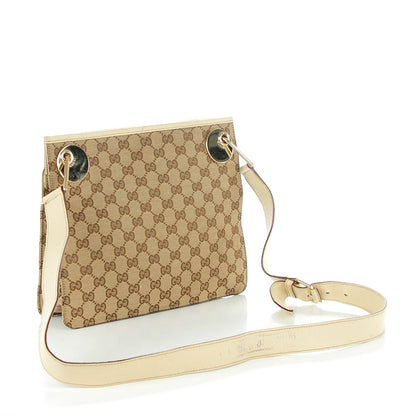 Gucci Monogram Eclipse Messenger Bag Off White 3 of 9