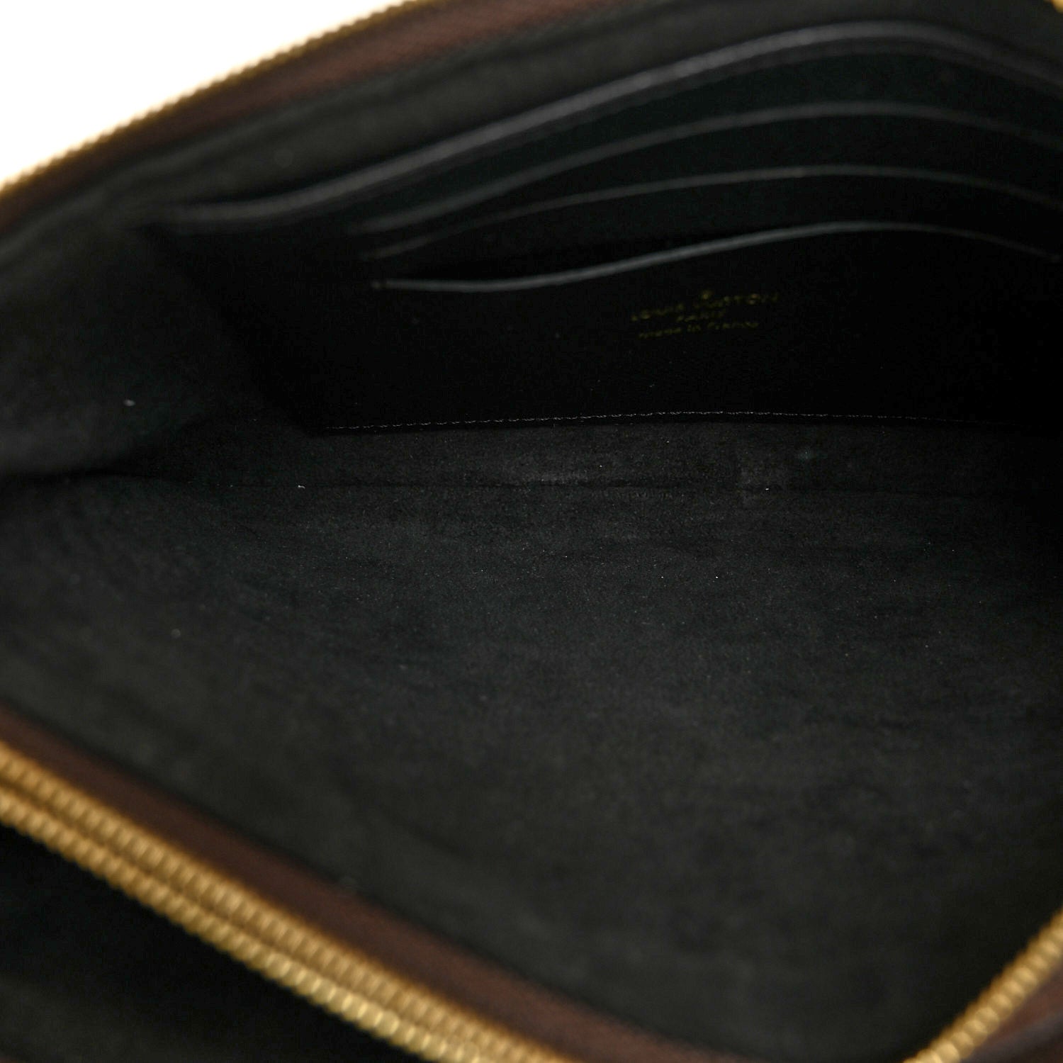 Louis Vuitton Reverse Monogram Giant Double Zip Pochette 5 of 12