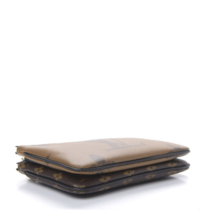 Louis Vuitton Reverse Monogram Giant Double Zip Pochette 3 of 9