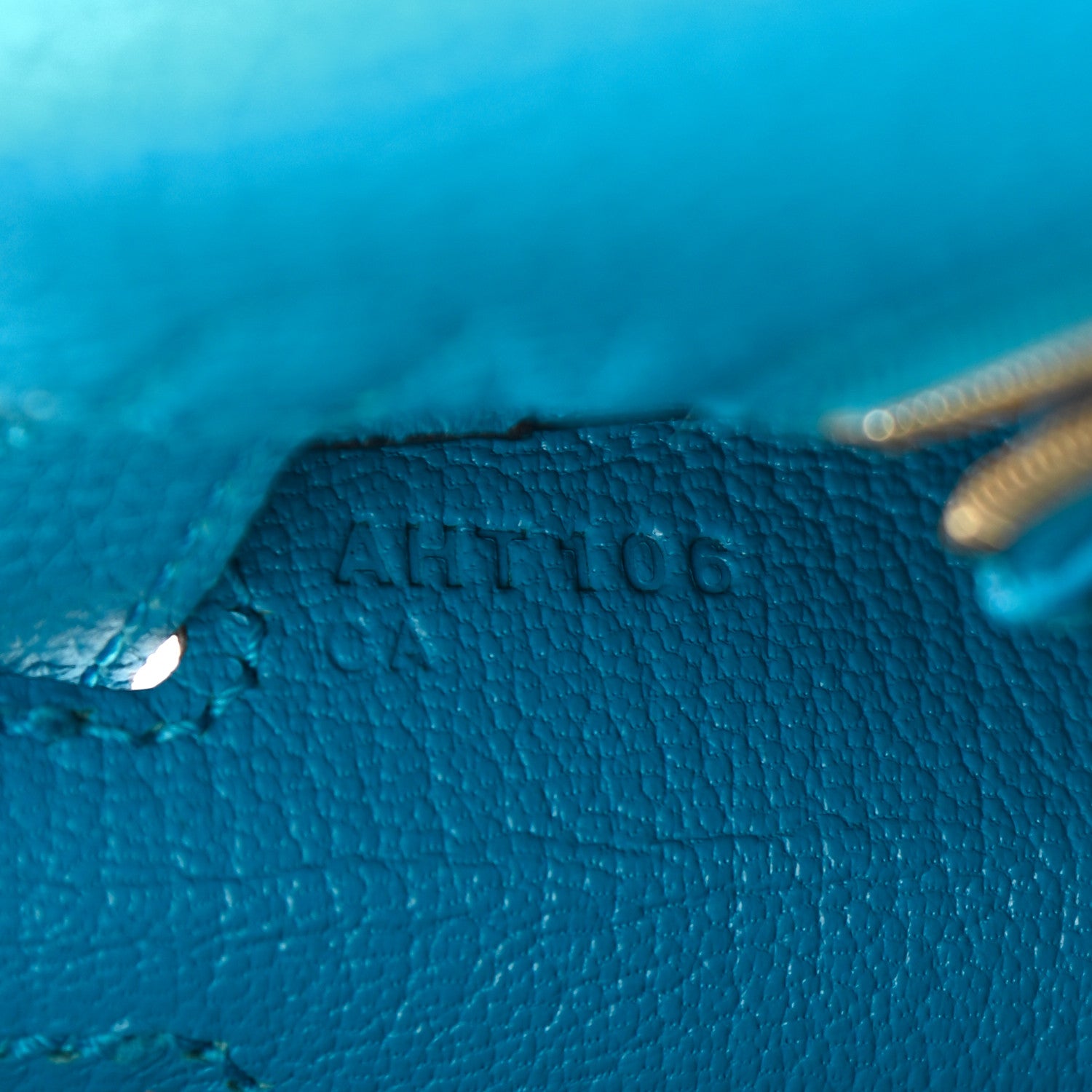 Hermes Togo Kelly Retourne 25 Bleu Zanzibar 7 of 11