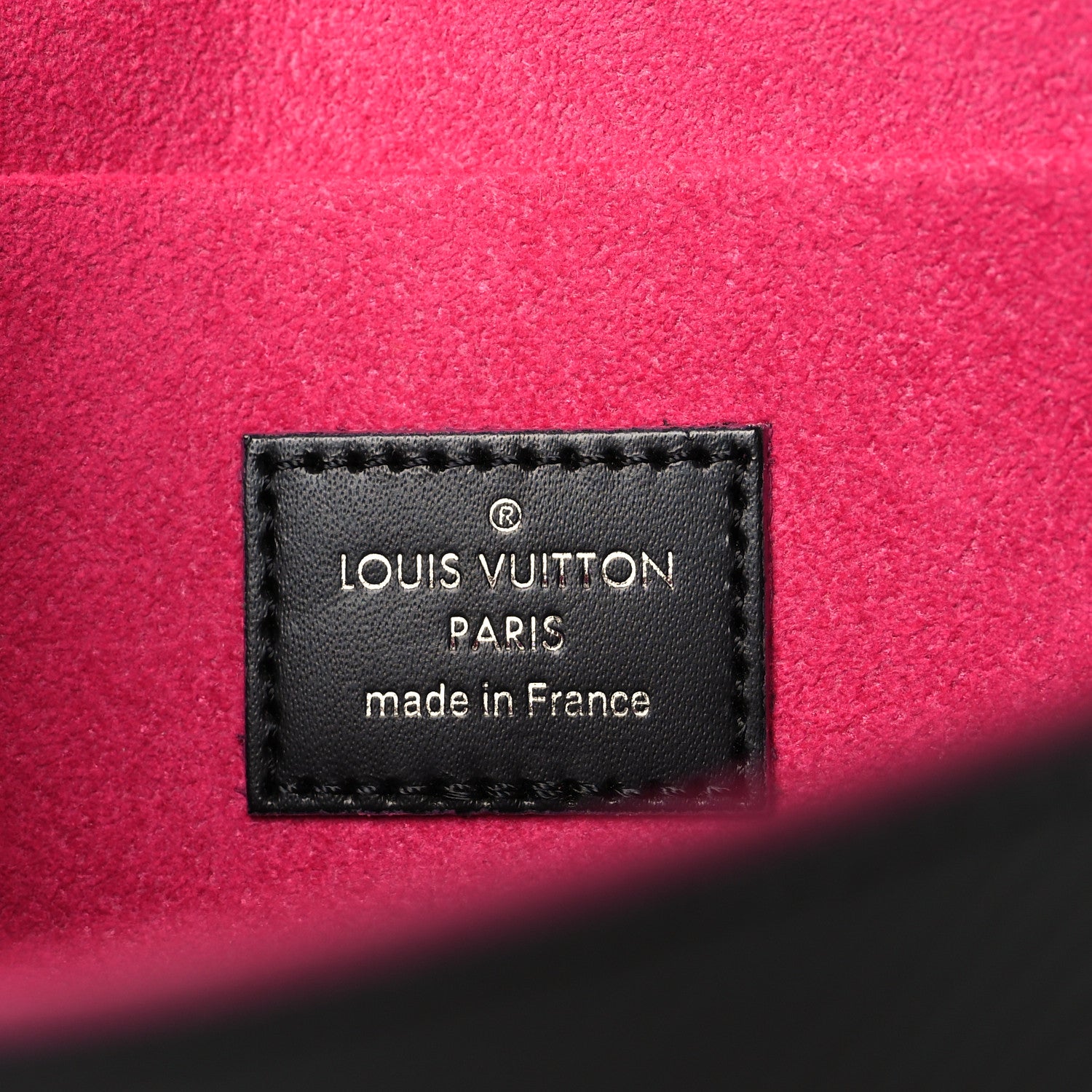Louis Vuitton Epi Pochette Felicie Black Hot Pink 6 of 10