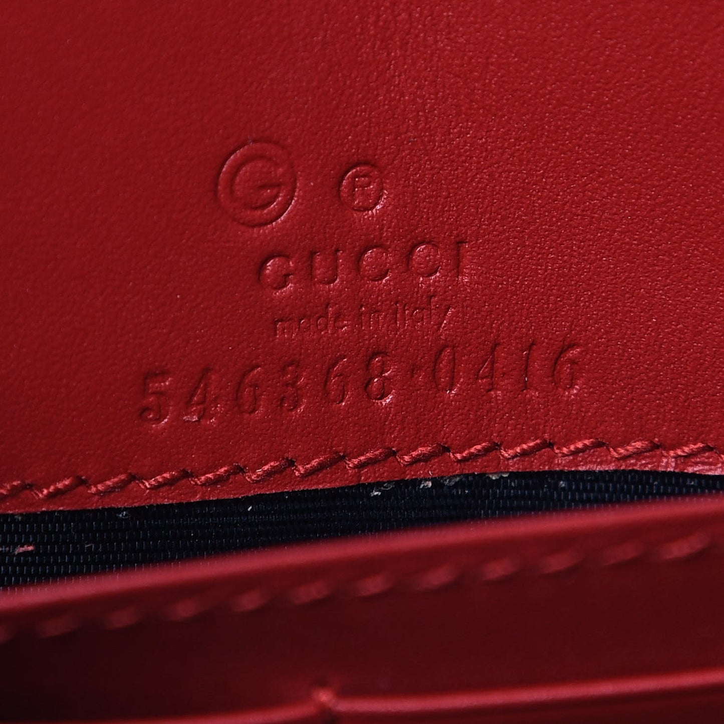 GG Supreme Monogram Blooms Chain Wallet Blue