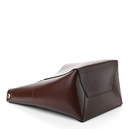 Celine Natural Calfskin Sangle Bucket Bag Dark Brown 4 of 8