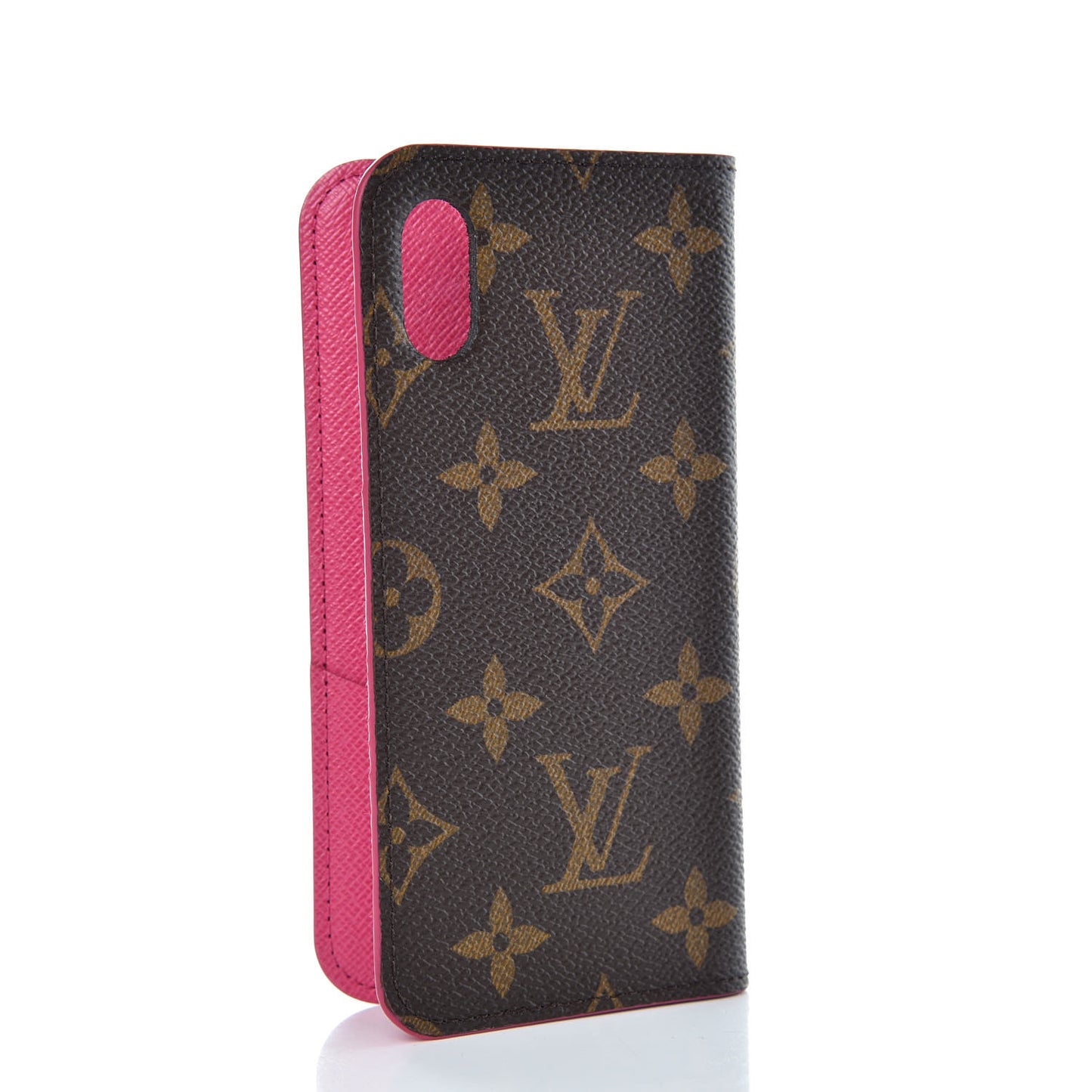 Monogram iPhone X/XS Folio Case Rose Pop